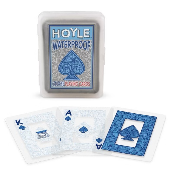 Hoyle Waterproof Clear Playing Cards - Picture 3 of 12